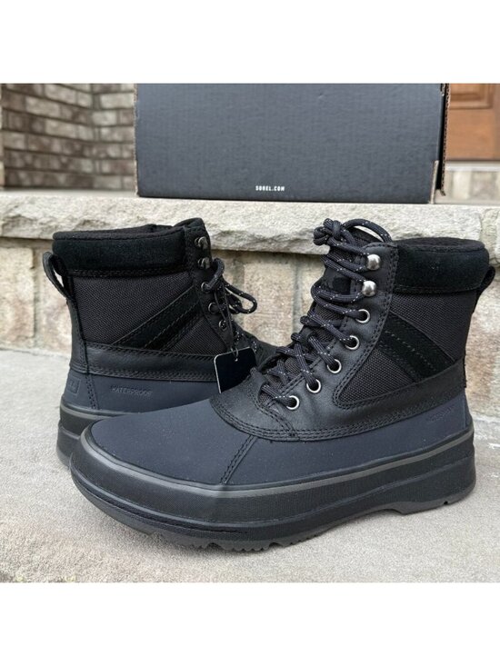 SOREL ANEKENY II HIKER WATERPROOF 9.5 Men\'s Outdoor Boot Black Gorpcore New main image 5